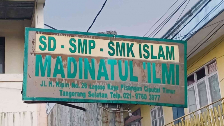 plank nama jalan/dokpri