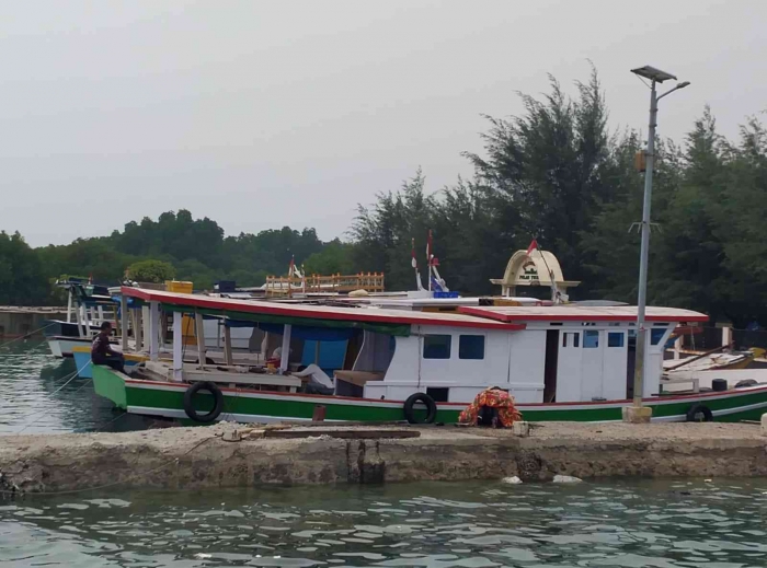 Suasana Dermaga Pulau Tunda / Foto Dokumentasi Pribadi / Ade Setiawan