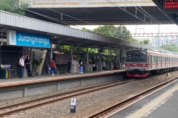 Stasiun Jurangmangu, Tangerang Selatan, Kamis (21/12/2023). Sumber Foto: Dok. Pribadi/Putra Rama Febrian