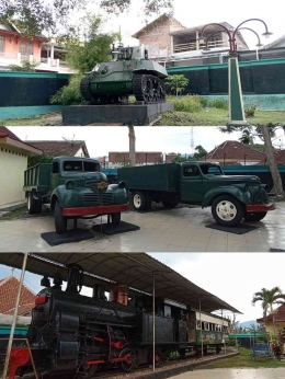 Eks kendaraan perang di Palagan Ambarawa| foto: KRAISWAN 