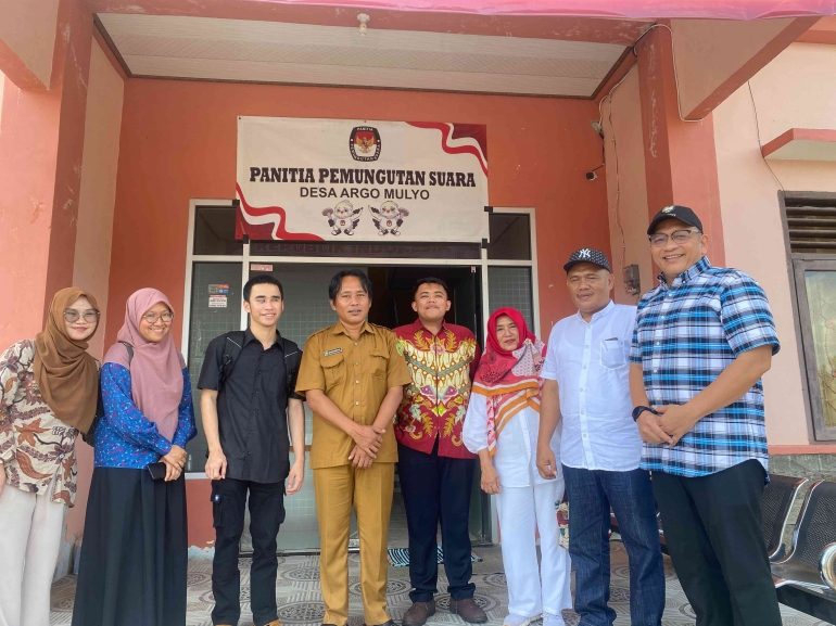 Nicholas Martua Siagian dan Tim ketika Kunjungan ke Titik Nol Ibu Kota Nusantara