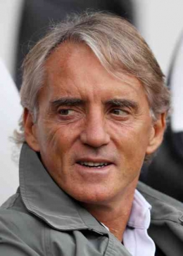 Roberto Mancini, pelatih baru timnas Arab Saudi. Sumber: getty images (Nigel Roddis)