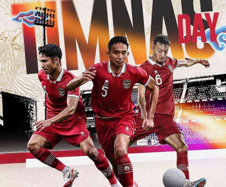 Indonesia vs Libya kembali bertemu dalam pertandingan uji coba. (Foto: Instagram @timnas.indonesia)