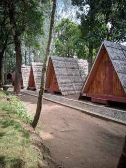 Beberapa tempat penginapan di Merbabu Park. Sumber: Google (Allam Primanto)