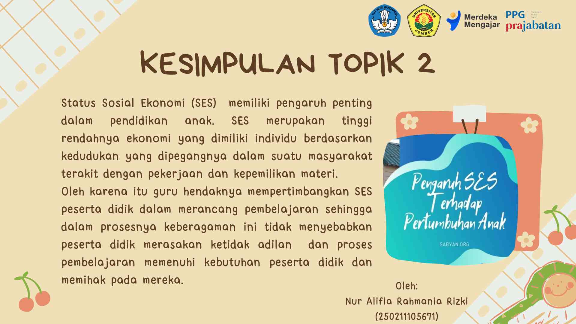 Perspektif Sosiokultural Dalam Pendidikan Indonesia (Aksi Nyata) Topik ...