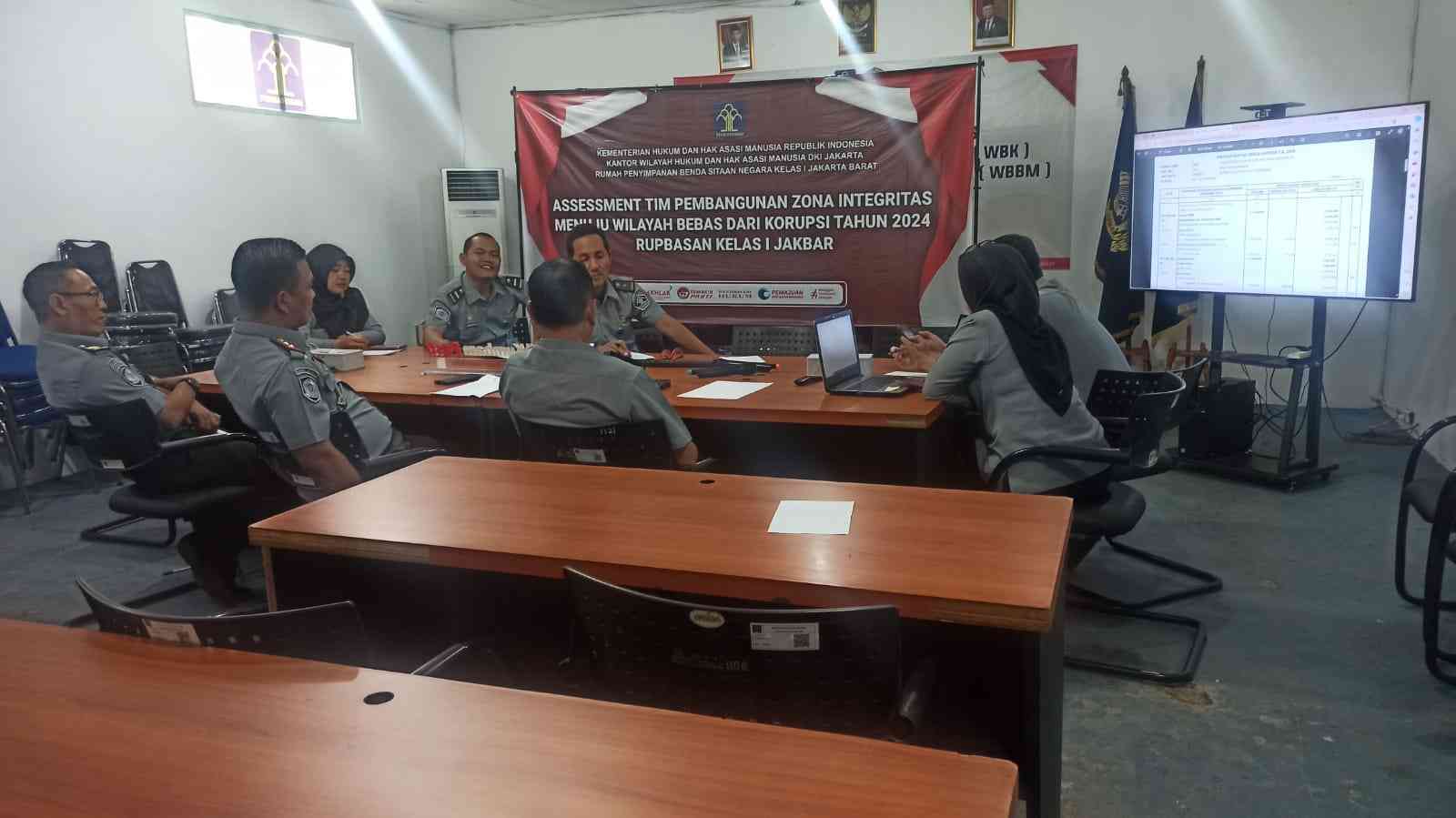 Guna Mempercepat Kinerja Rupbasan Kelas I Jakarta Barat Lakukan Rapat ...