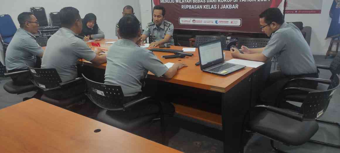 Guna Mempercepat Kinerja Rupbasan Kelas I Jakarta Barat Lakukan Rapat ...