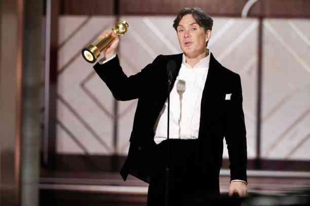 Cillian Murphy meraih penghargaan kategori Aktor Drama Terbaik di GGA 2024. Sumber: getty images (CBS Photo Archive)