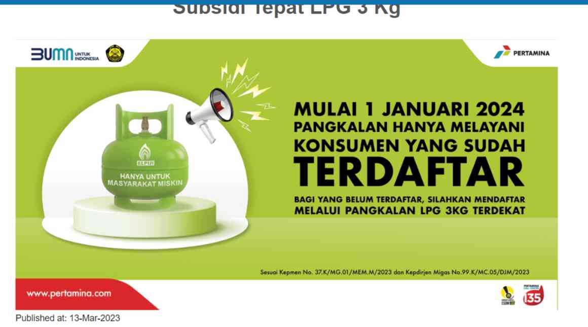 Batasi Pembelian LPG 3 Kg Belum Mengatasi Kebocoran Subsidi, Solusi ...