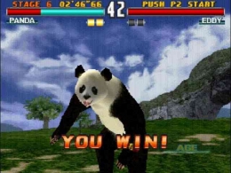 Panda di Tekken 3. (sumber: The Fighters Generation)