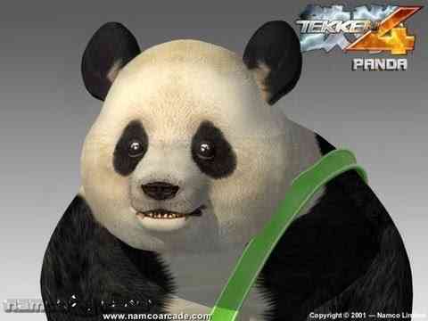 Panda di Tekken 4. (sumber: Namco Arcade)