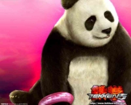 Panda di Tekken 5. (sumber: Pxfuel)