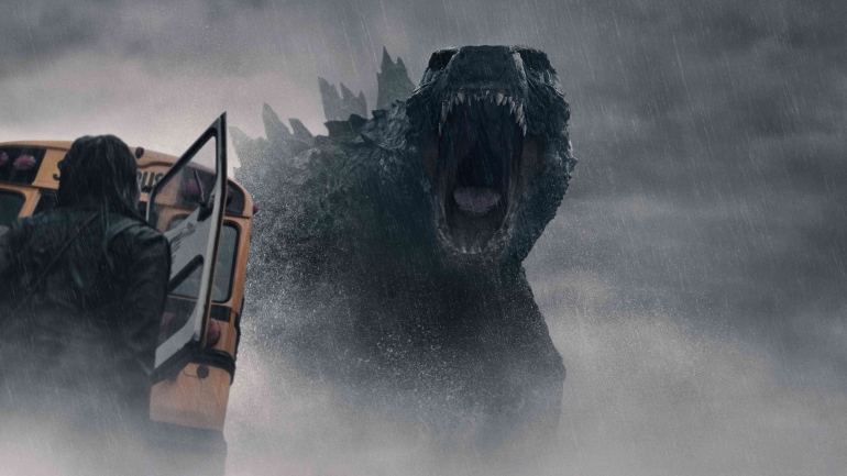 Godzilla 2014 di serial Monarch: Legacy of Monsters. Sumber: The Movie Database.