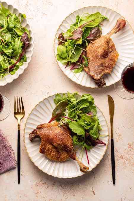 Ilustrasi Sajian Masakan Duck Confit (Foto : Dok Simply Recipes)