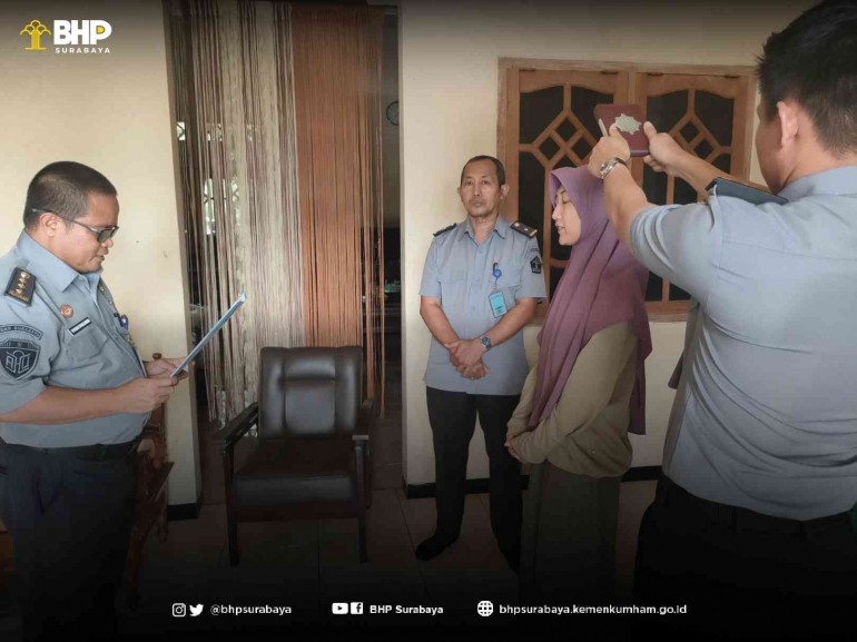 dok. Humas BHP Surabaya/Tim BHP Surabaya mengangkat sumpah wali atas anak dibawah umur