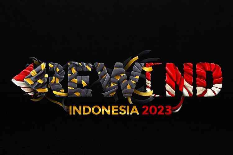 Rewind Indonesia 2023 (Sumber: Instagram/chandraliow via kompas.com) 