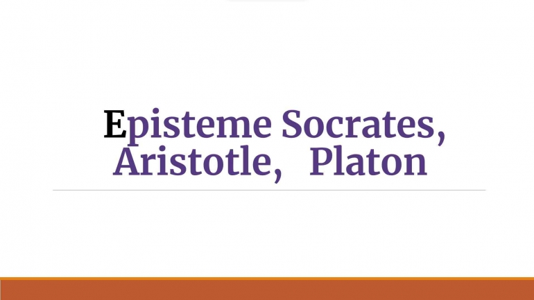 Diskursus Episteme  Aristotle (15)/Dok Pribadi