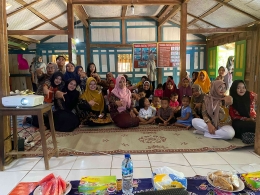 Peserta Sosialisasi Program Literasi Numerasi Anak Usia Dini Dusun Bulak, Gayam (Dokumentasi Pribadi)