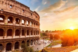 Bertualang di Roma | Sumber: Superlive.id