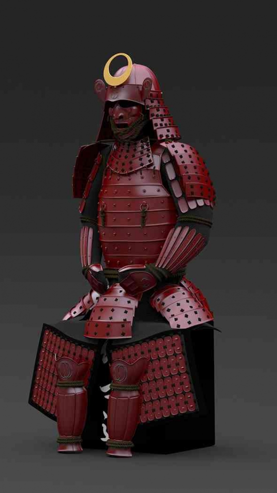 Sumber: Samurai Armor by Yojigraphics | 3DOcean (3docean.net)