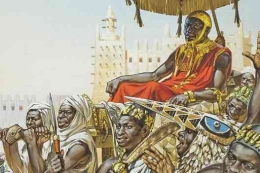 Figure 2. Illustration of Mansa Musa (IDX Channel, 2021)