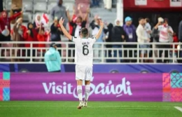 Sandy Wals memberikan apresiasi atas dukungan suporter timnas di Qatar. Dok Instagram Sandy Walsh