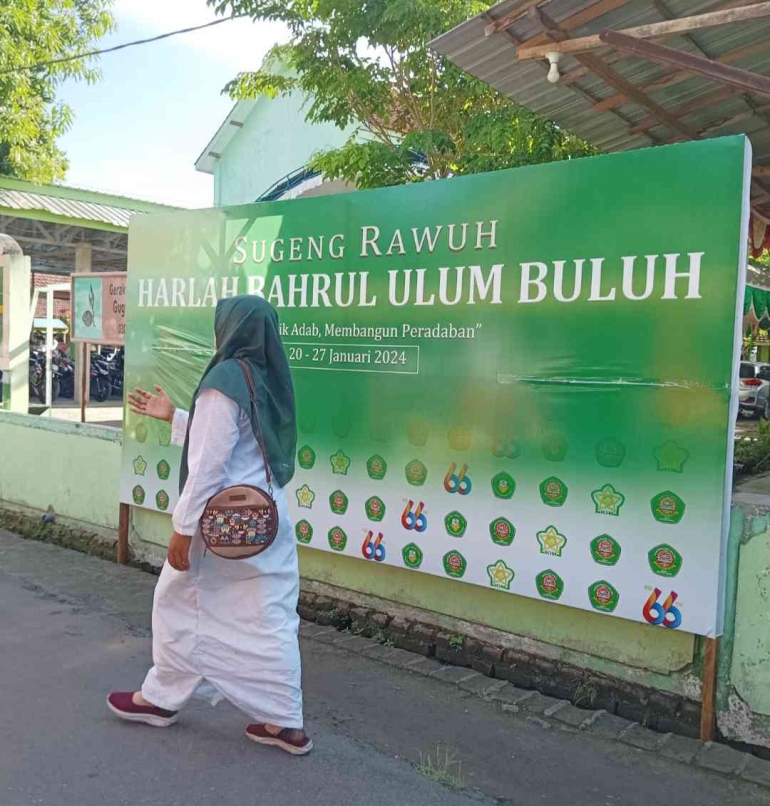 Harlah ke-66 Yayasan pendidikan Islam Bahrul Ulum, dusun Buluh, Desa Krandegan, Kecamatan Kebonsari Kabupaten Madiun (dokpri)