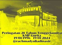 28 Tahun KMP Gurita Tenggelam (Doc Istimewa/Rachmad Yuliadi Nasir)
