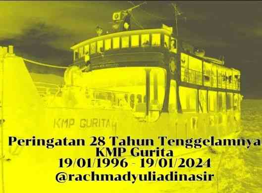 28 Tahun KMP Gurita Tenggelam (Doc Istimewa/Rachmad Yuliadi Nasir)