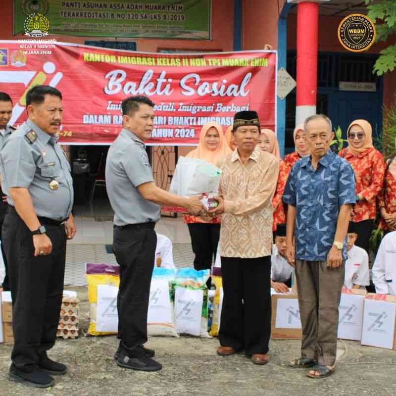 Imigrasi Muara Enim Kunjungi Panti Asuhan Dalam Semarak Hari Bhakti ...