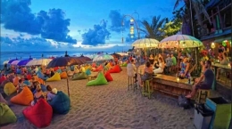 Pantai Double Six, Seminyak, Bali. [Foto: iTrip.id] 