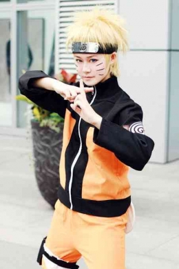 Ilustrasi costum player anime Naruto (Foto: Dok Pinterest/sun-feng-li-jie.deviantart.com)