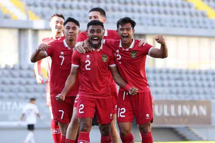 Timnas Indonesia wajib tampil all out melawan Jepang di Piala Asia 2023 malam nanti/Foto: Kompas.com