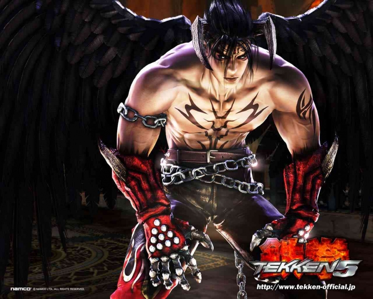 Devil Jin di Tekken 5. (sumber: Wallpaper Safari)