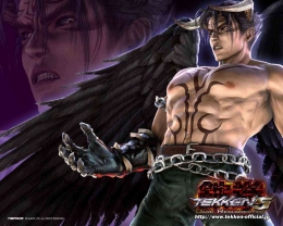 Devil Jin di Tekken 5: Dark Resurrection. (sumber: Wallpaper Safari)