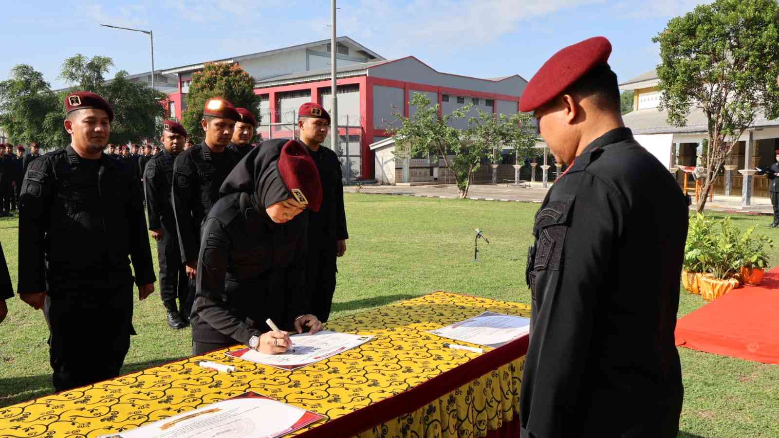 Lapas Narkotika Gunung Sindur Tandatangani Komitmen Bersama ZI WBK ...