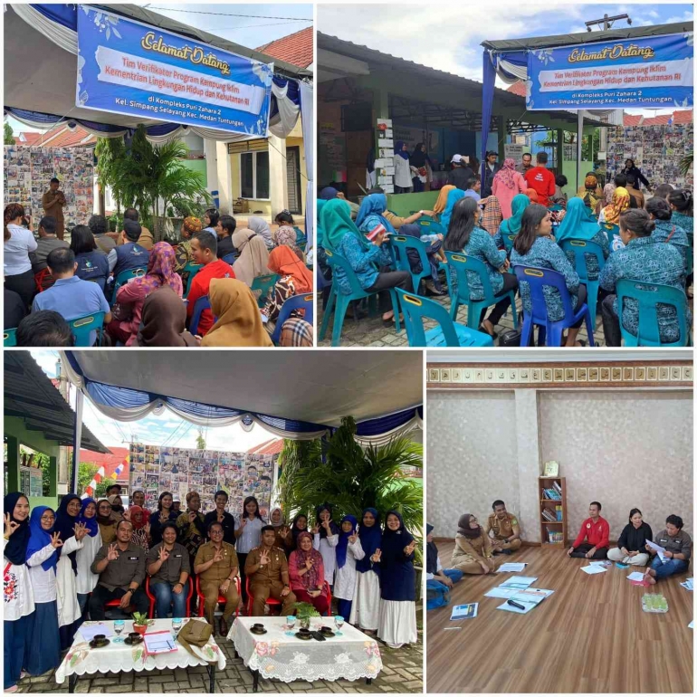 Penilaian Kampung Iklim dari KLHK (Sumber : Bank Sampah Puza 2)