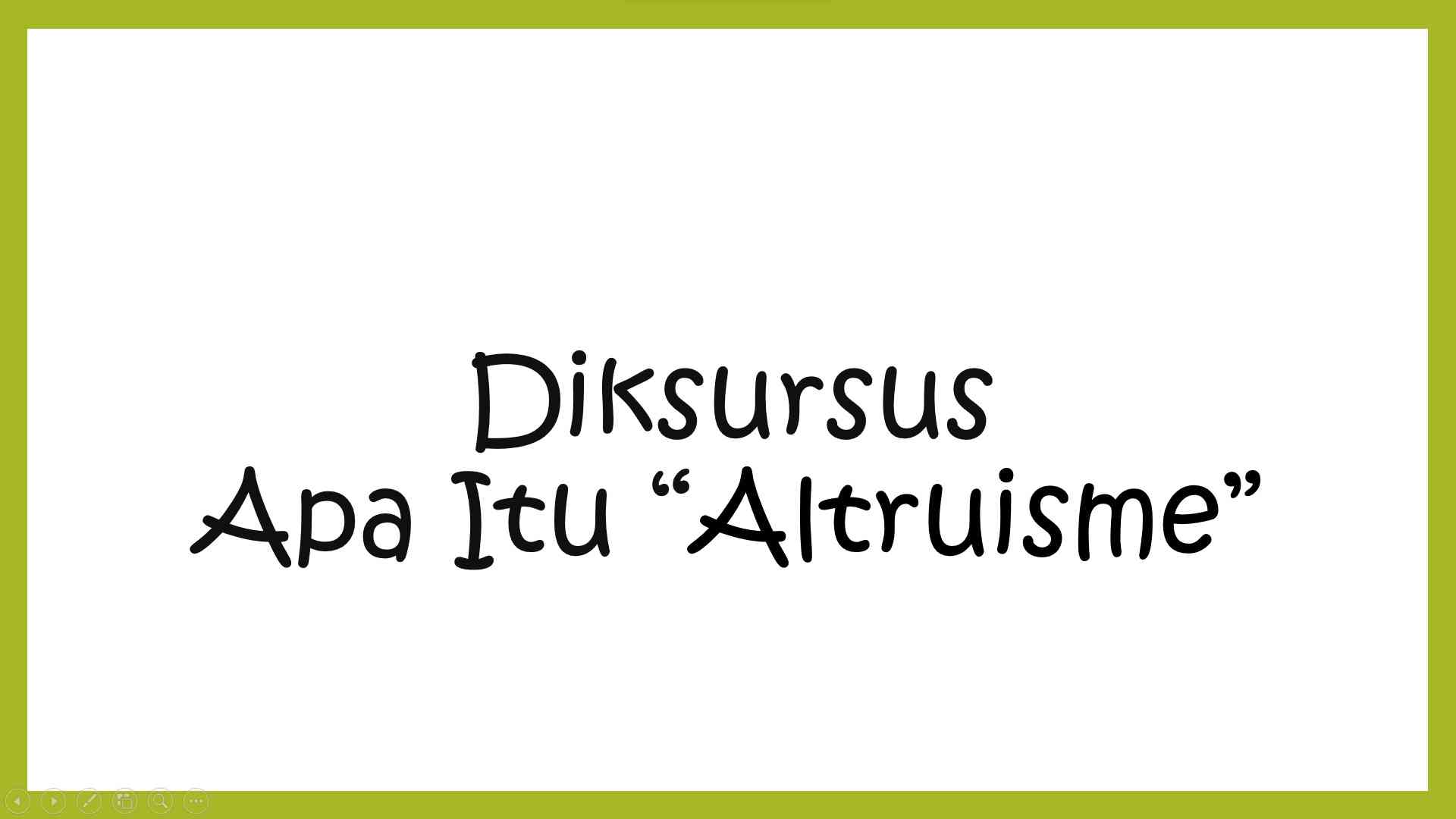 Apa Itu Altruisme (10) Halaman 1 - Kompasiana.com