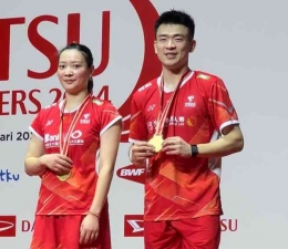 Zheng Si Wei dan Huang Ya Qiong juara Indonesia Master 2024 (instagram.com/zongyenyen)