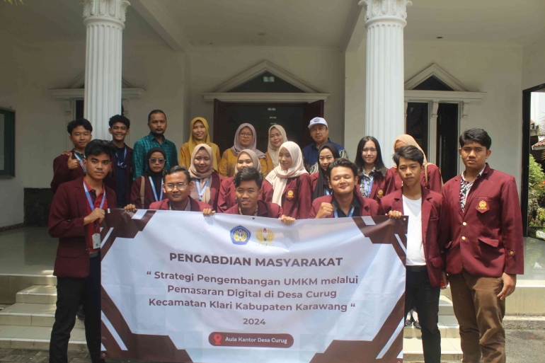 Foto bersama Mahasiswa, DPL beserta Pemateri