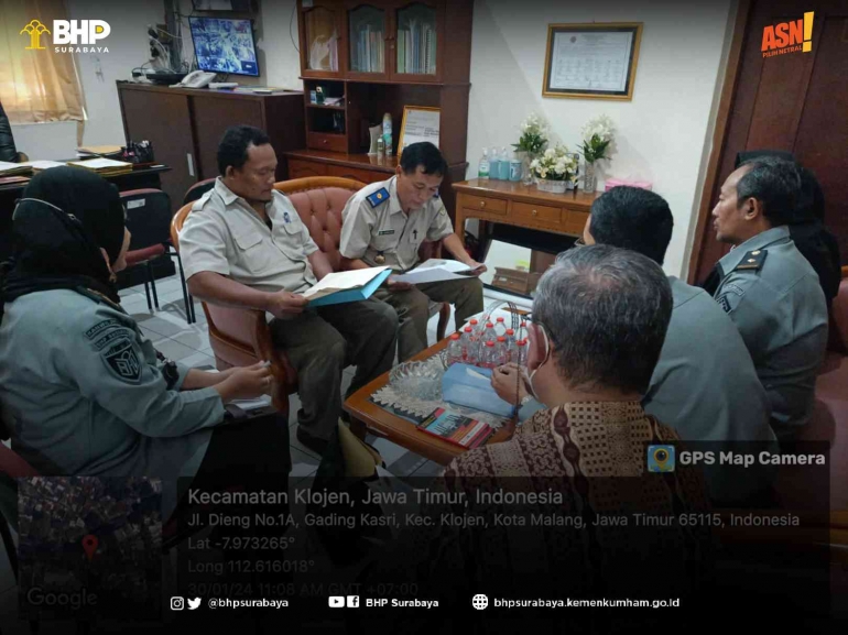 dok. Humas BHP Surabaya/BHP Surabaya bersama Kantor Pertanahan Kabupaten Malang