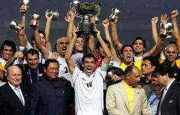 Irak saat menjadi juara Piala Asia 2007 untuk pertama kalinya. Sumber: getty images (Koji Watanabe)