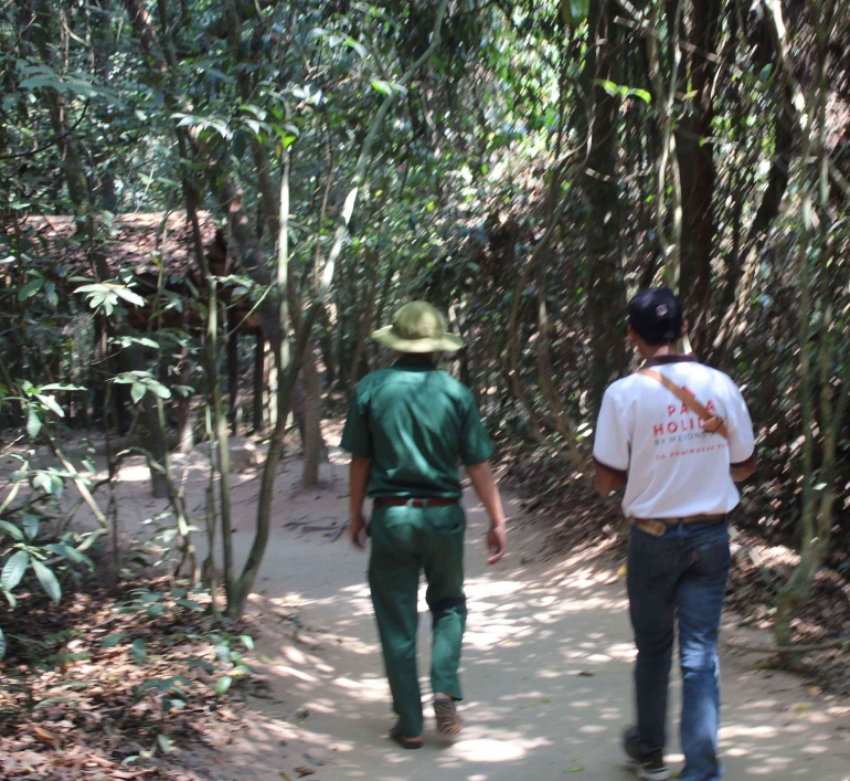 Hutan di area Cu chi Tunnels (dok. pribadi)