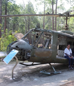 Helikopter Bell paling Ikonik dalam sejarah perang Vietnam (dok. pribadi)