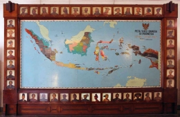Peta dan Lukisan Wajah Suku Bangsa (Dok: Wikipedia)