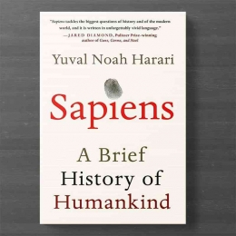 Buku Filsafat Sapiens: A Brief History of Humankind oleh Yuval Noah Harari on Shopee