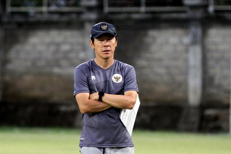 Pelatih Timnas Indonesia, Shin Tae-yong. | Foto: KOMPAS.com