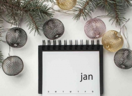 Ilustrasi Kalender Januari (Sumber: Freepik