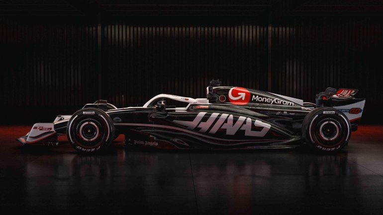 Launching Mobil Tim MoneyGram Haas F1 di Musim 2024 (X.com/HaasF1Team)