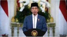 Jokowi  Sang Presiden Indonesia Pada Pilpres 2024 menjadi bahan perbincangan gegara cawe-cawe. sumber.Medcom.